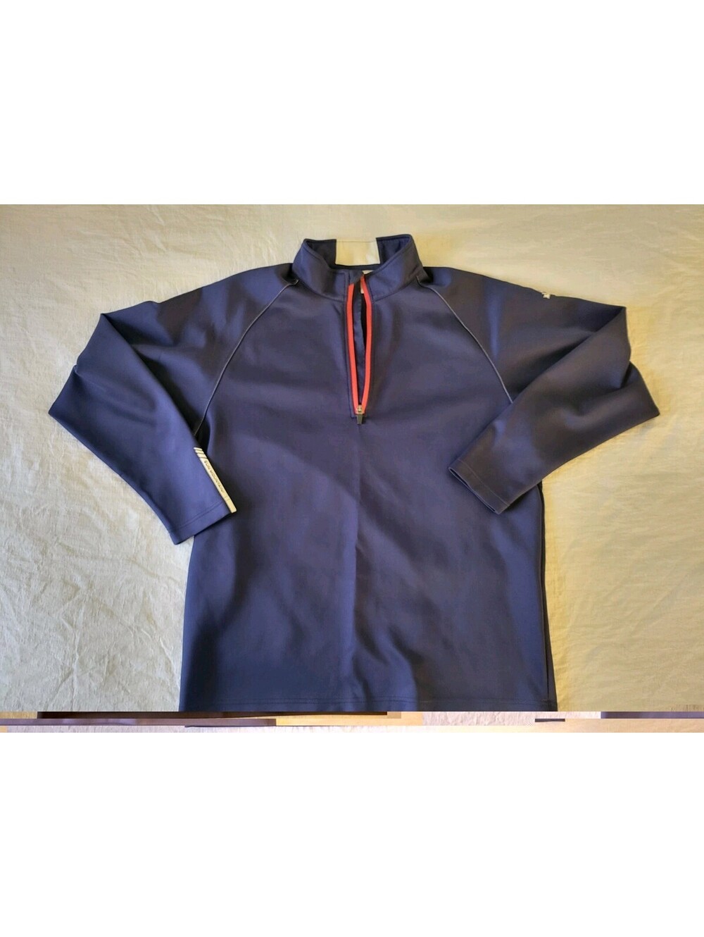 Sun Mountain Thermal Wind Pro 1/4 Zip Golf Pullover Men's L New Jersey National
